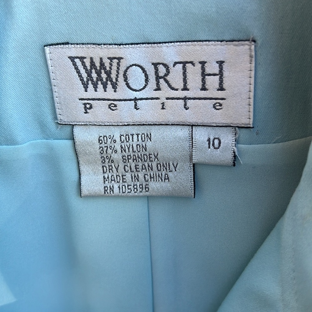 Light Blue Worth Suit - image 3
